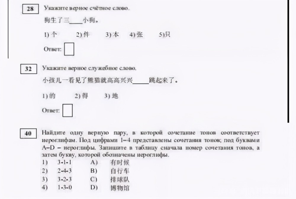 美國網友幫做完形填空5題錯倆